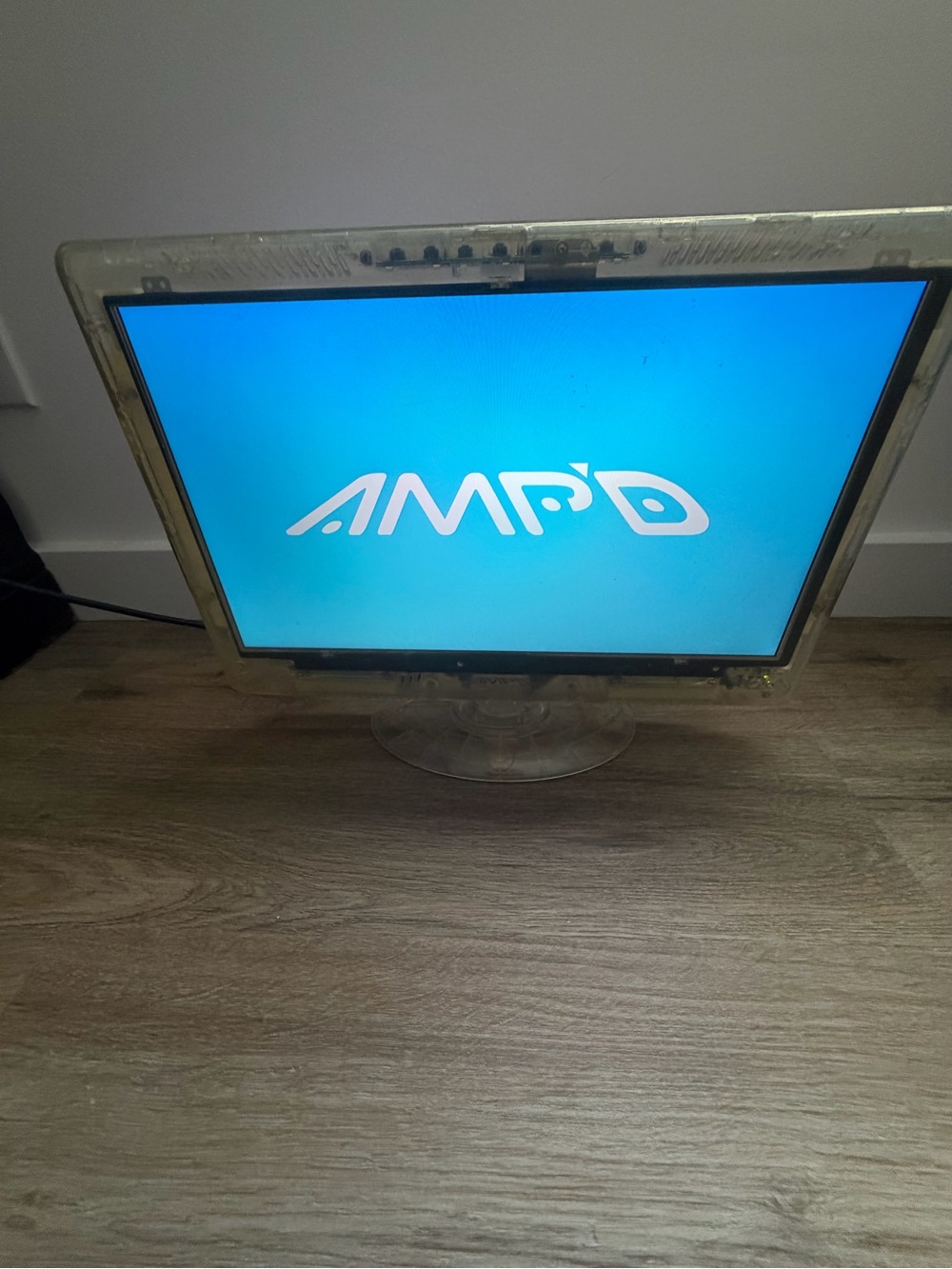 15” Transparent Prison tv